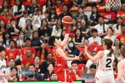 爱游戏体育下载:“双塔”闪光 中国女篮热身赛击败日本队